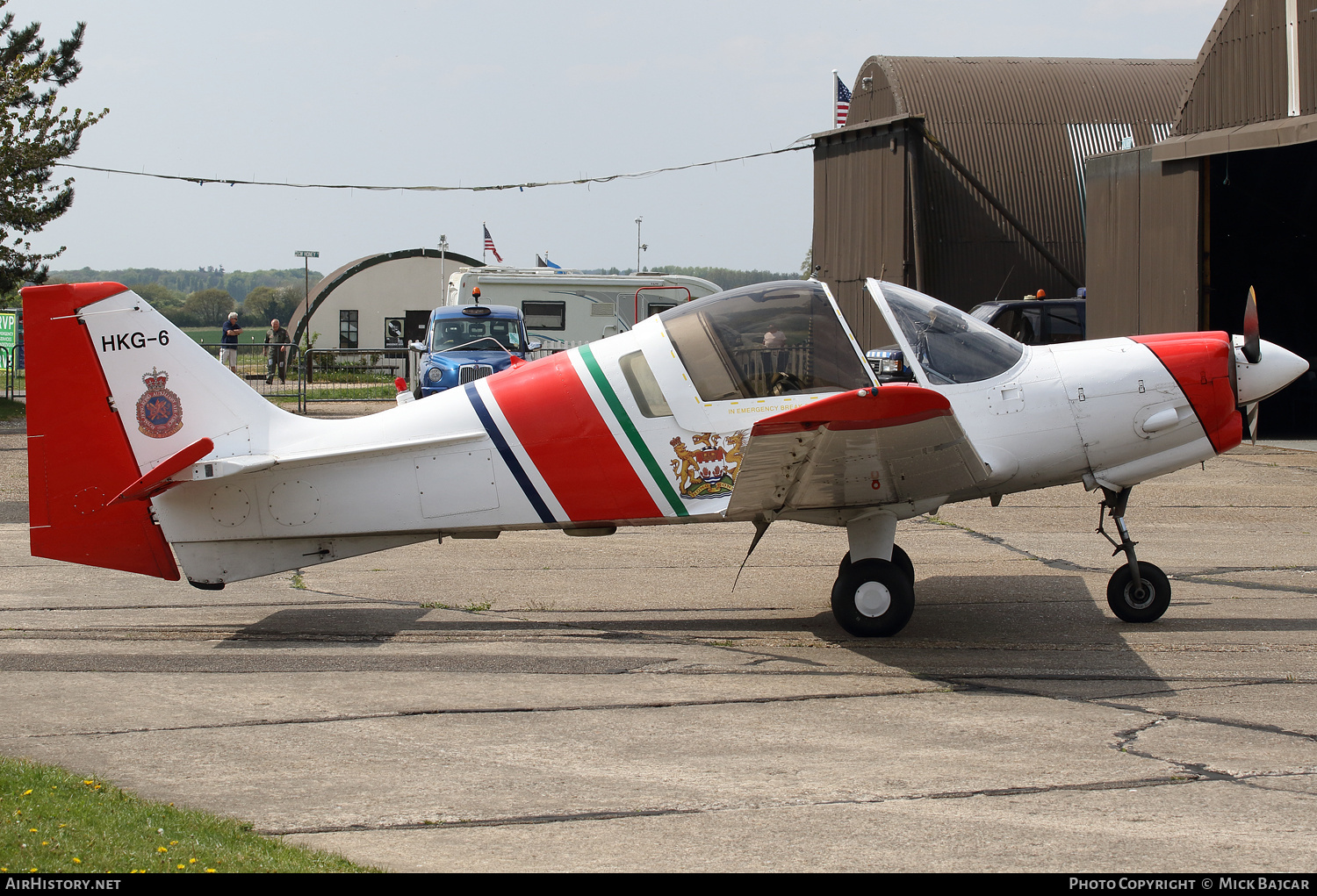 Aircraft Photo of G-BPCL / HKG-6 | Scottish Aviation Bulldog 120/128 | Hong Kong - Auxiliary Air Force | AirHistory.net #804484