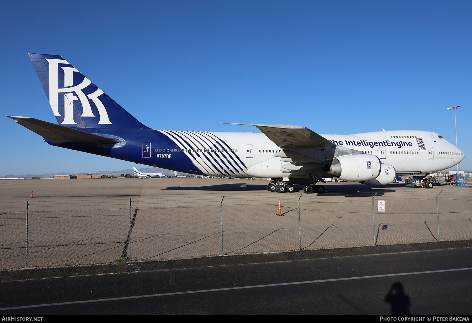 Aircraft Photo of N787RR | Boeing 747-267B | Rolls-Royce | AirHistory.net #804503