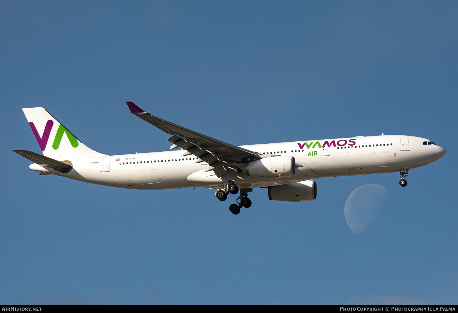 Aircraft Photo of EC-OLG | Airbus A330-343 | Wamos Air | AirHistory.net #804517