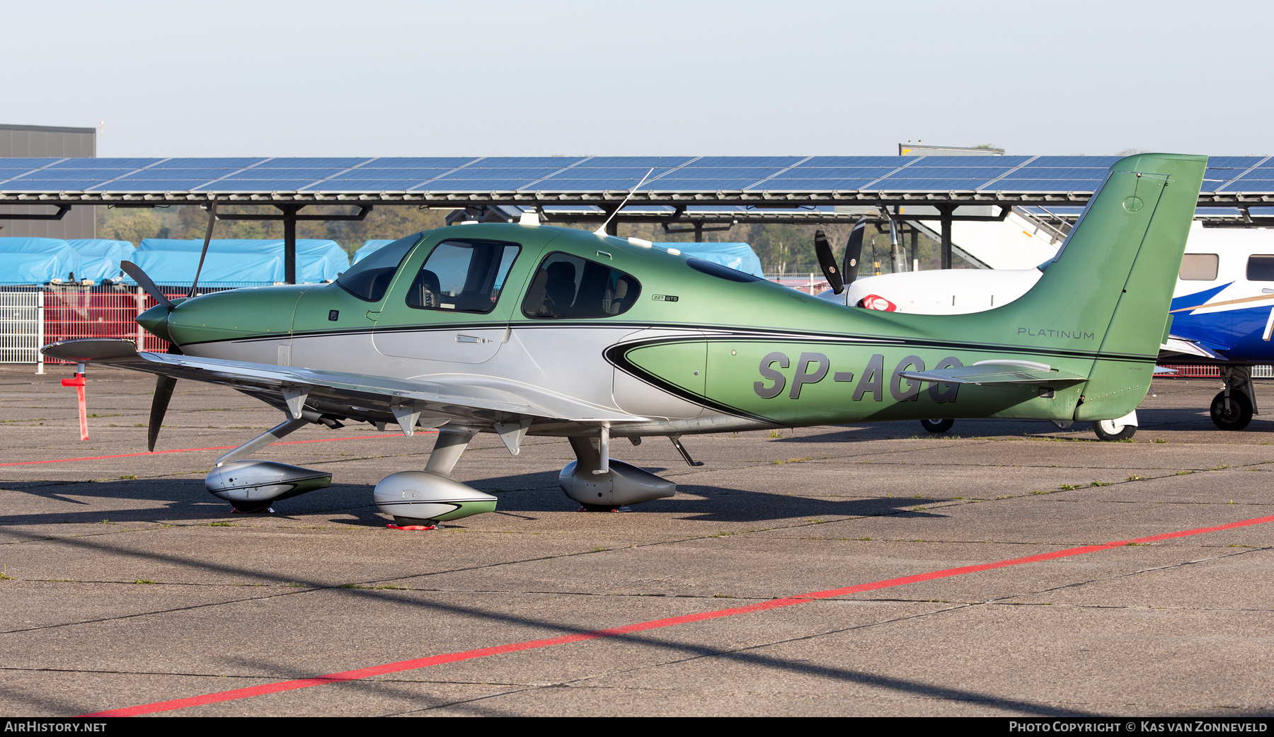 Aircraft Photo of SP-AGG | Cirrus SR-22T G6-GTS Platinum | AirHistory.net #804544
