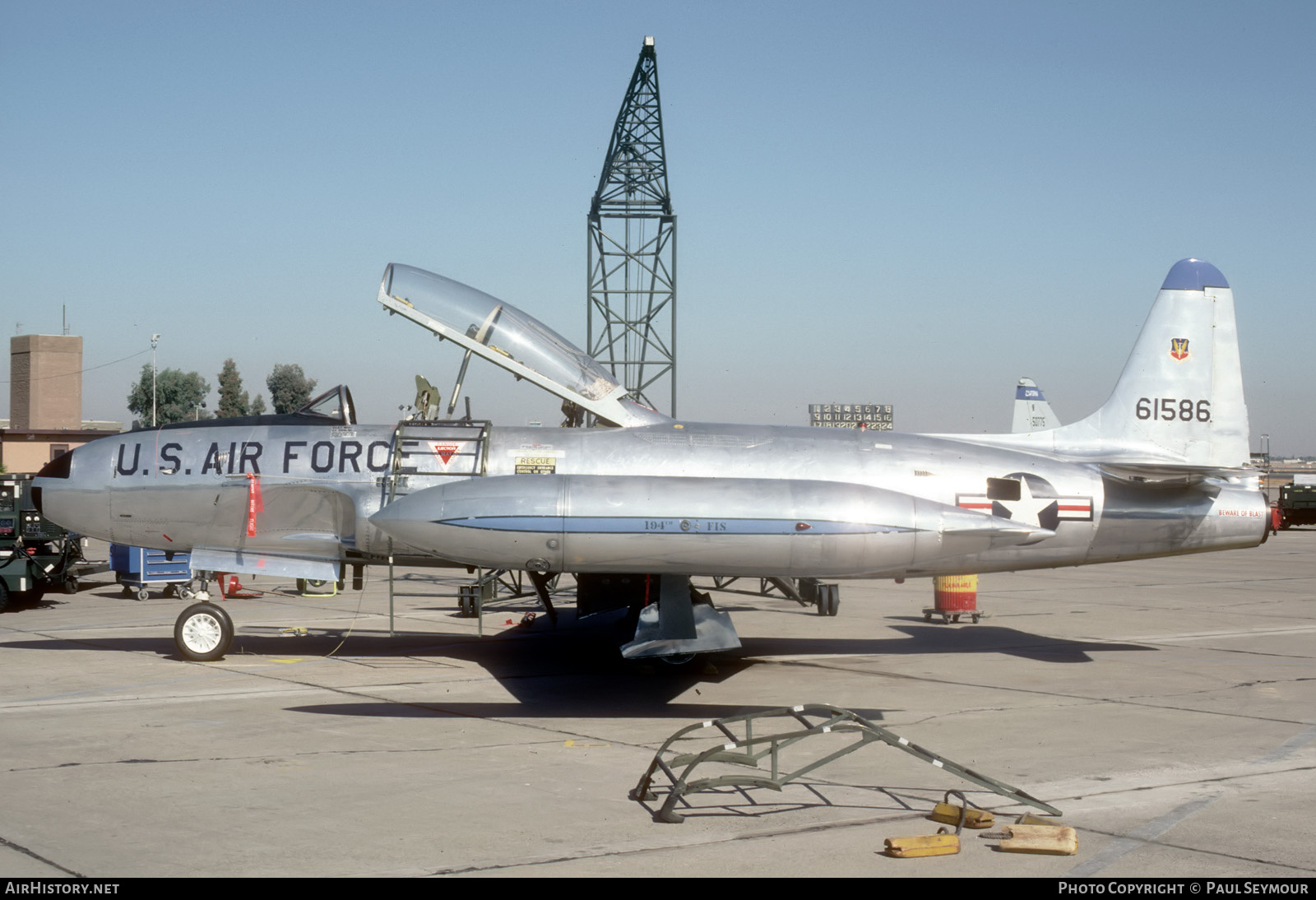 Aircraft Photo of 56-1586 / 61586 | Lockheed T-33A | USA - Air Force | AirHistory.net #804547