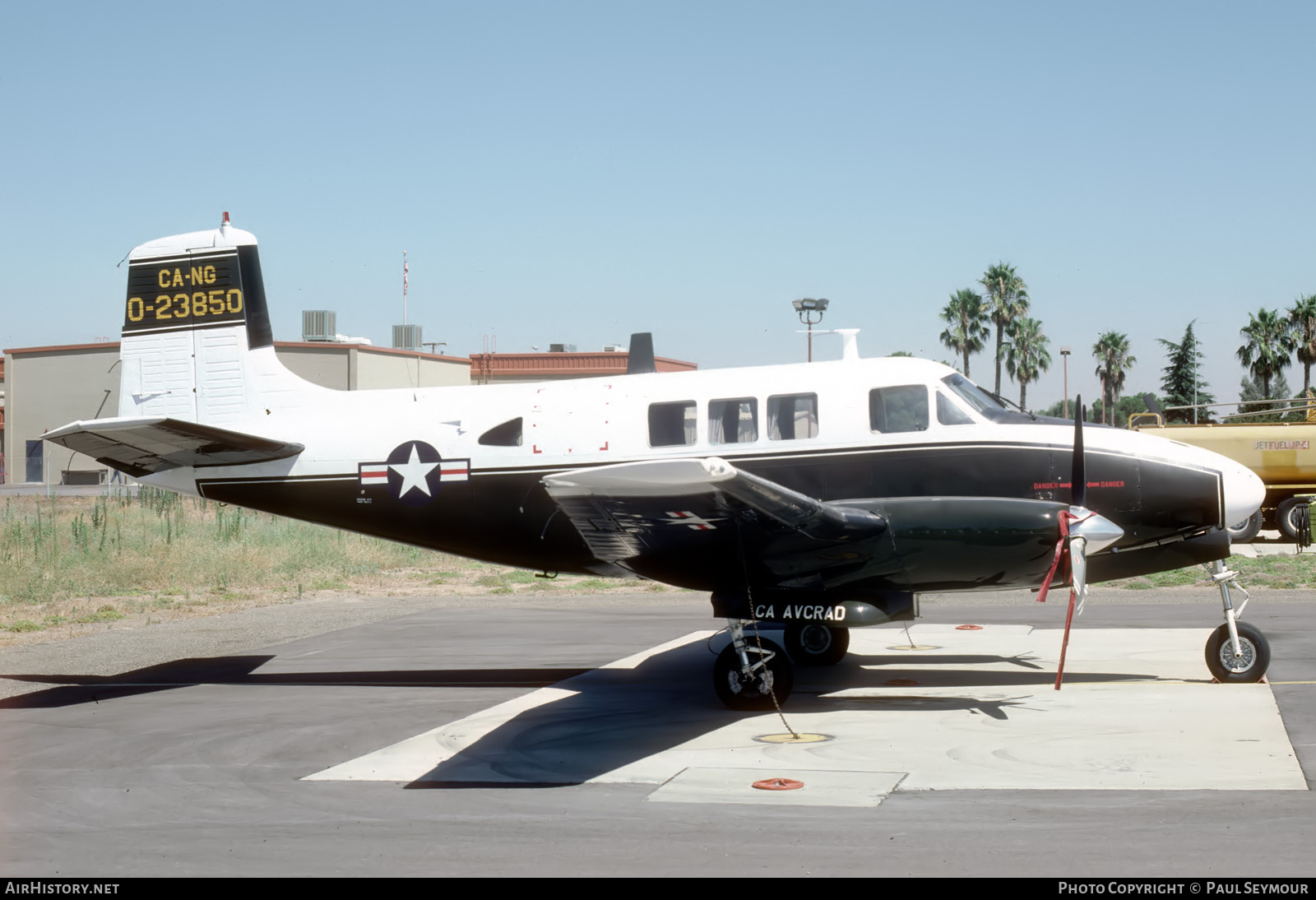 Aircraft Photo of 62-3850 / 0-23850 | Beech U-8F Seminole (65) | USA - Army | AirHistory.net #804549