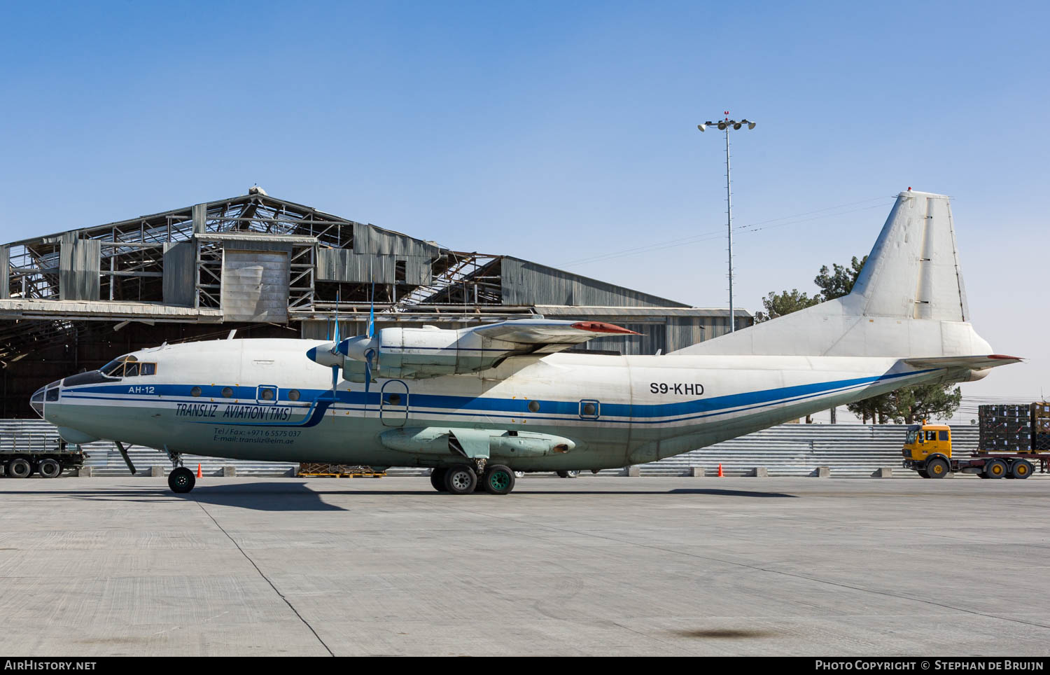Aircraft Photo of S9-KHD | Antonov An-12BP | Transliz Aviation | AirHistory.net #804567