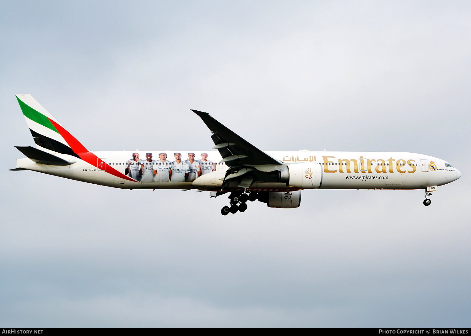 Aircraft Photo of A6-EQD | Boeing 777-300/ER | Emirates | AirHistory.net #804573