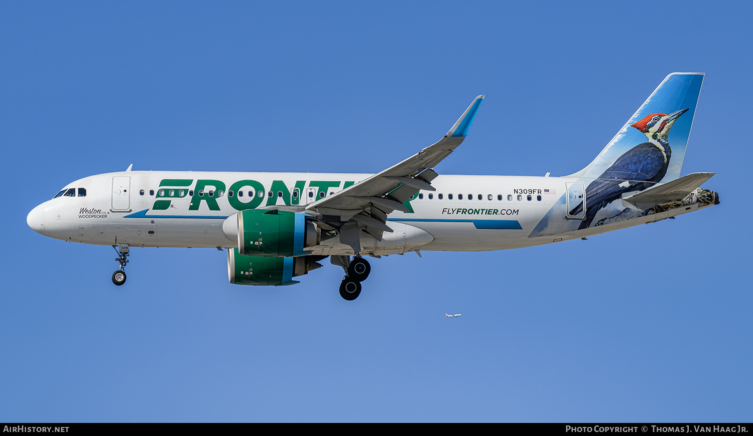 Aircraft Photo of N309FR | Airbus A320-251N | Frontier Airlines | AirHistory.net #804608