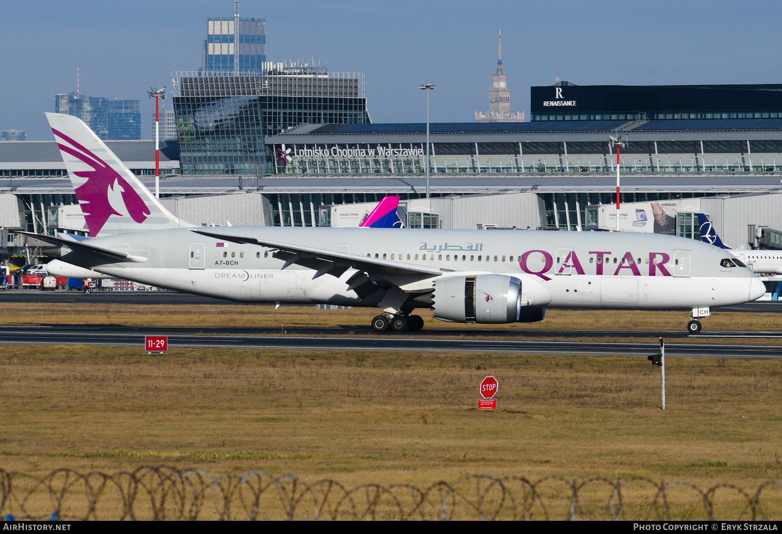 Aircraft Photo of A7-BCH | Boeing 787-8 Dreamliner | Qatar Airways | AirHistory.net #804618