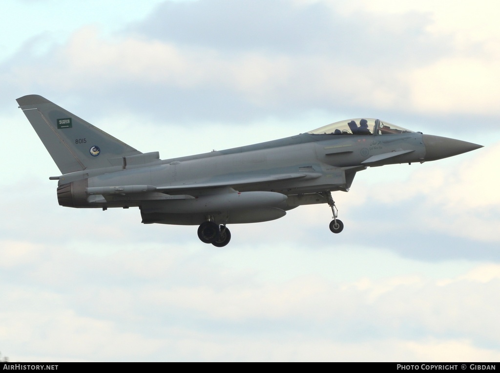 Aircraft Photo of 8015 | Eurofighter EF-2000 Typhoon F2 | Saudi Arabia - Air Force | AirHistory.net #804619