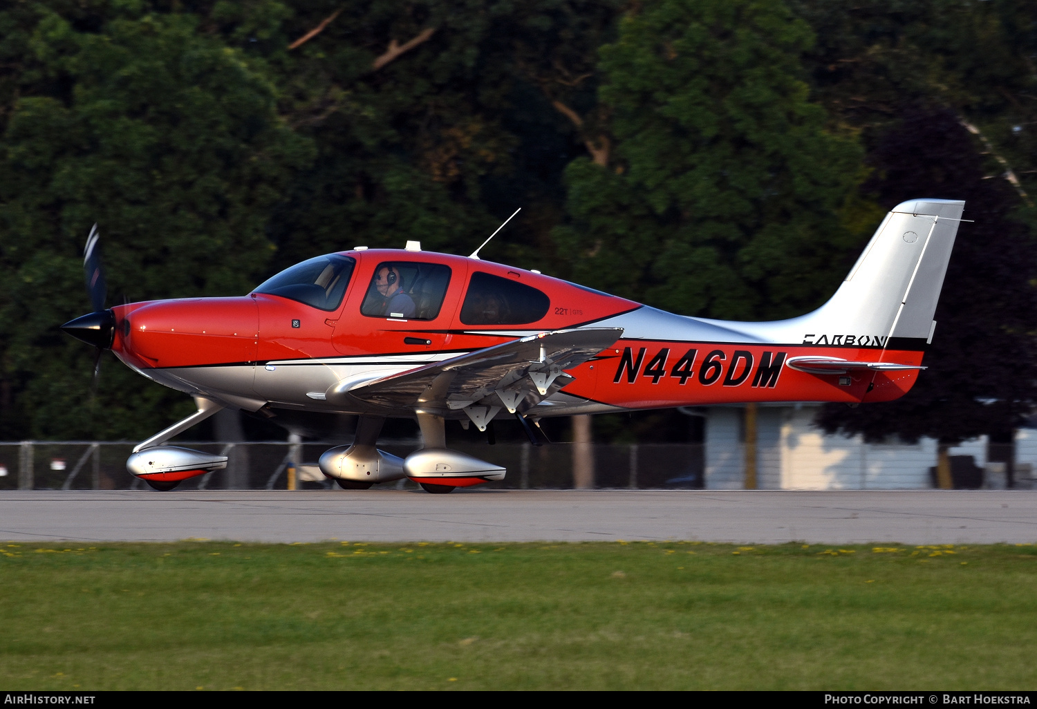 Aircraft Photo of N446DM | Cirrus SR-22T G6-GTS Carbon | AirHistory.net #804620