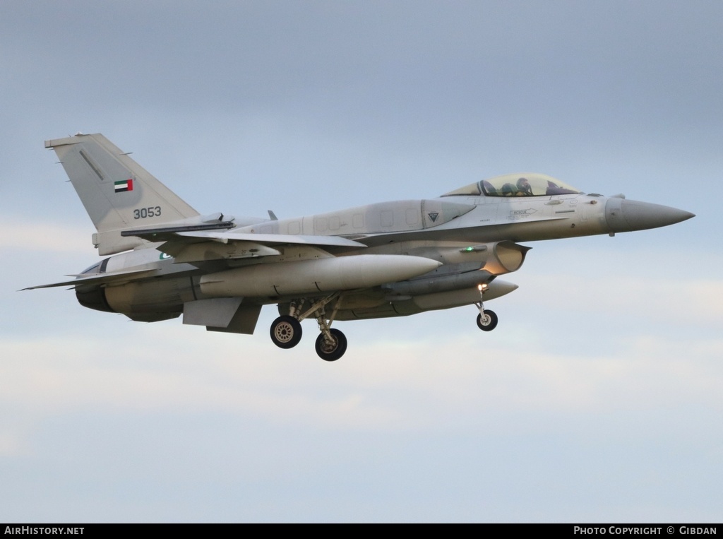 Aircraft Photo of 3053 | Lockheed Martin F-16E Desert Falcon | United Arab Emirates - Air Force | AirHistory.net #804623