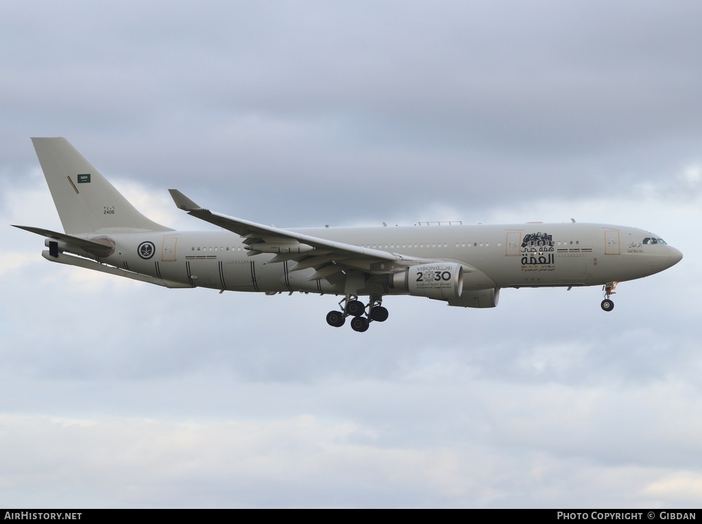 Aircraft Photo of 2406 | Airbus A330-202MRTT | Saudi Arabia - Air Force | AirHistory.net #804627