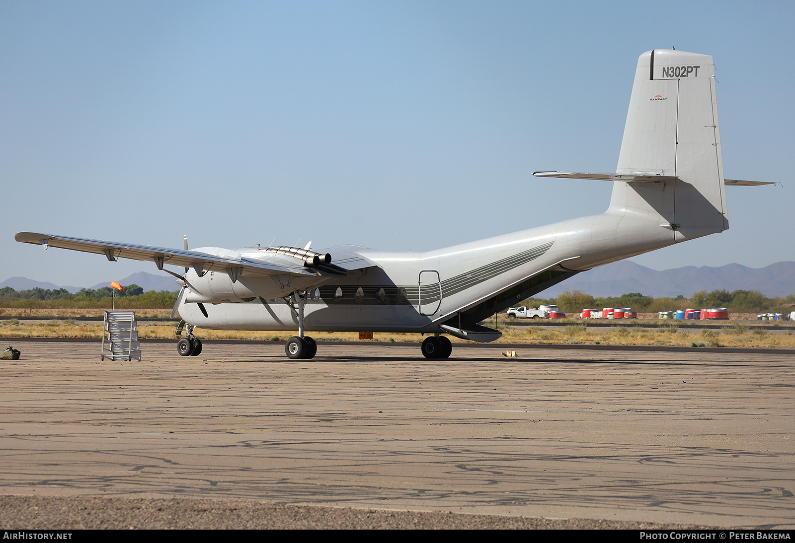 Aircraft Photo of N302PT | De Havilland Canada DHC-4A Turbo Caribou | Rampart Aviation | AirHistory.net #804636