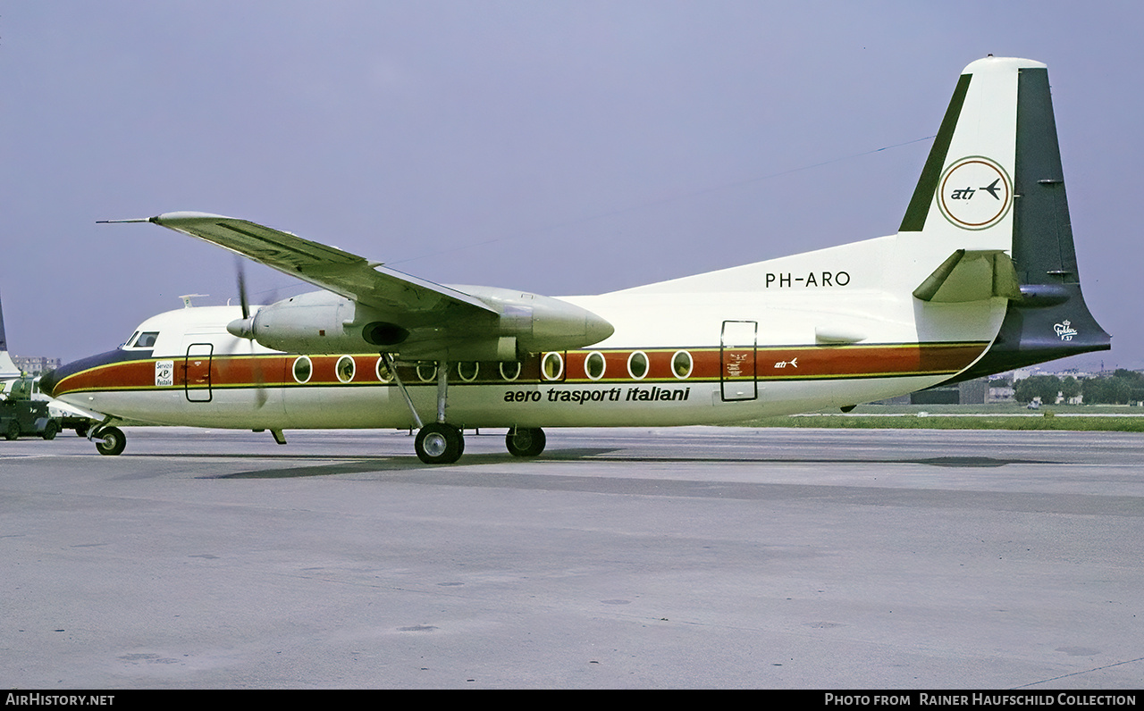 Aircraft Photo of PH-ARO | Fokker F27-400 Friendship | ATI - Aero Trasporti Italiani | AirHistory.net #804656