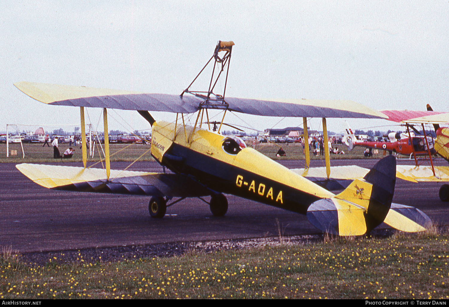 Aircraft Photo of G-AOAA | De Havilland D.H. 82A Tiger Moth II | The Tiger Club | AirHistory.net #804666