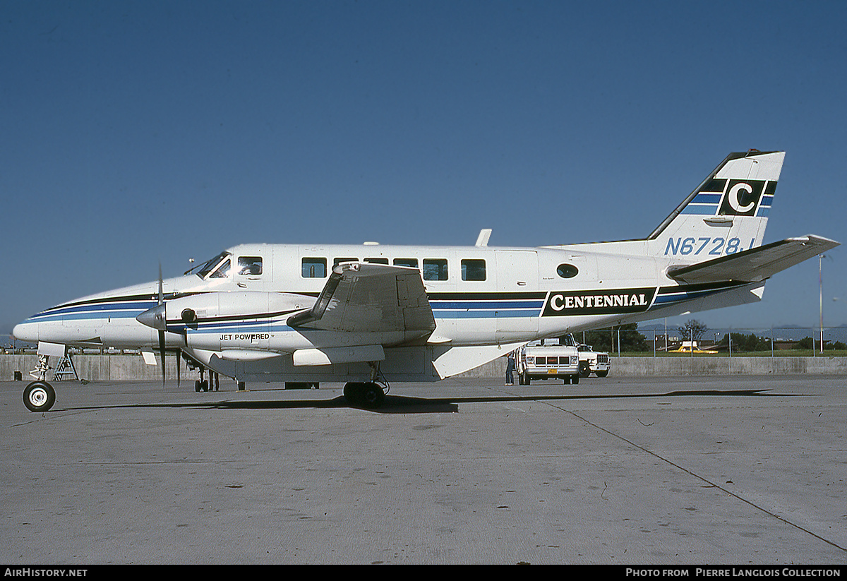 Aircraft Photo of N6728J | Beech C99 Airliner | Centennial Airlines | AirHistory.net #804672