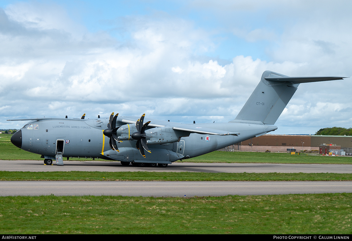 Aircraft Photo of CT-01 | Airbus A400M Atlas | Luxembourg - Air Force | AirHistory.net #804676