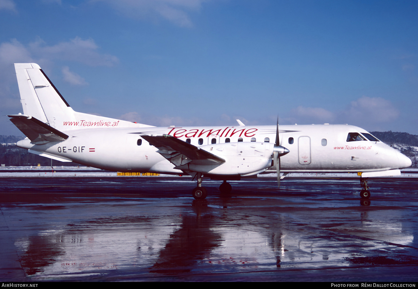 Aircraft Photo of OE-GIF | Saab-Fairchild SF-340A(QC) | Teamline Air | AirHistory.net #804693
