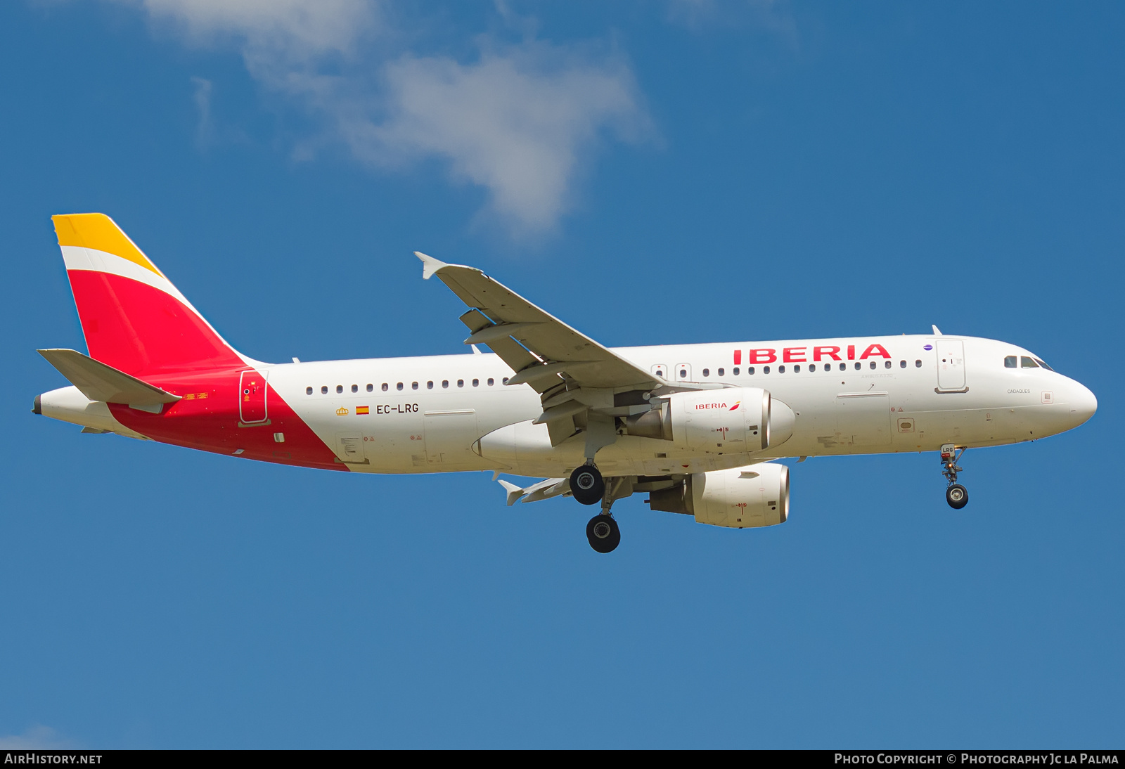 Aircraft Photo of EC-LRG | Airbus A320-214 | Iberia | AirHistory.net #804695