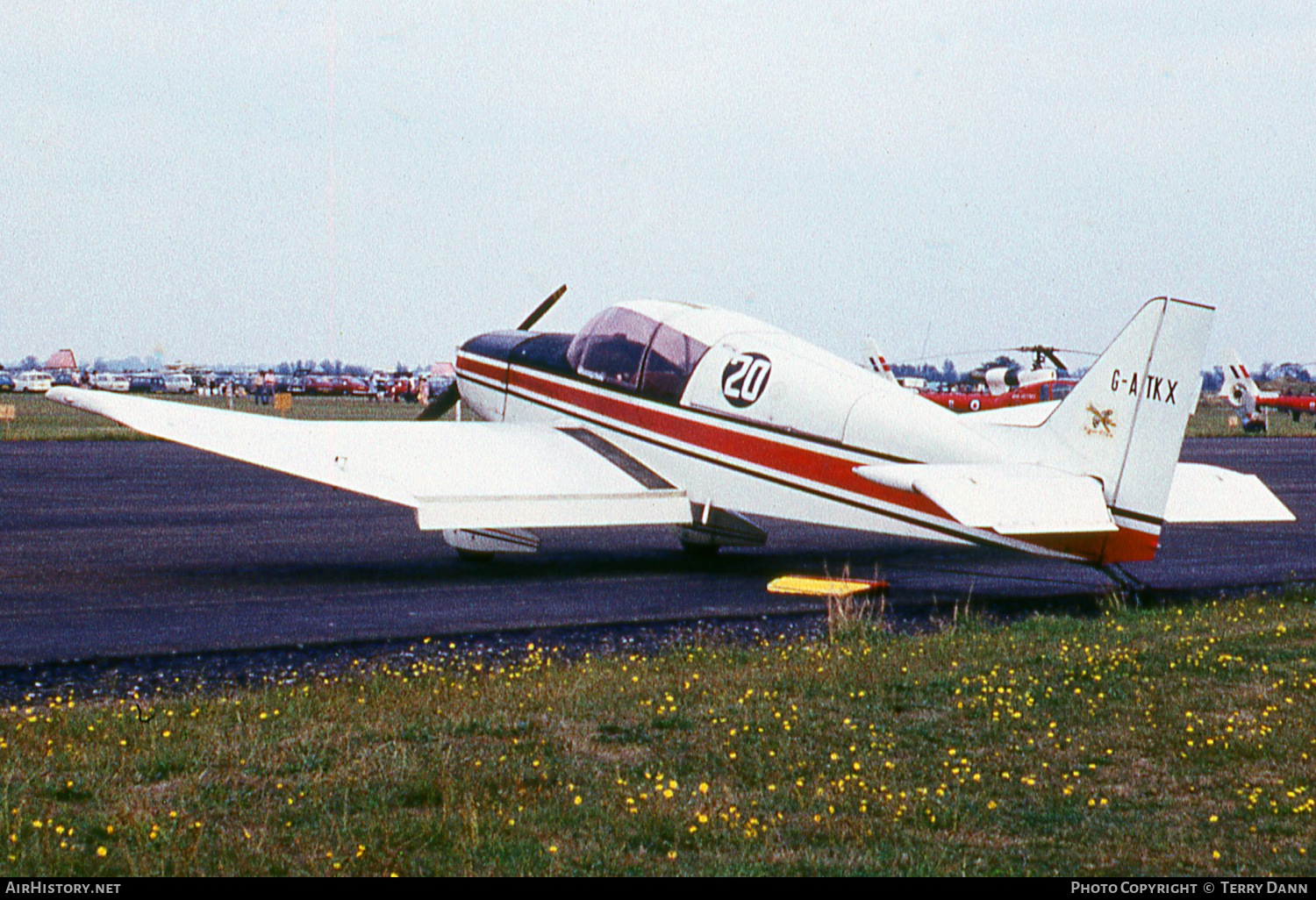 Aircraft Photo of G-ATKX | SAN Jodel D-140C Mousquetaire III | The Tiger Club | AirHistory.net #804700
