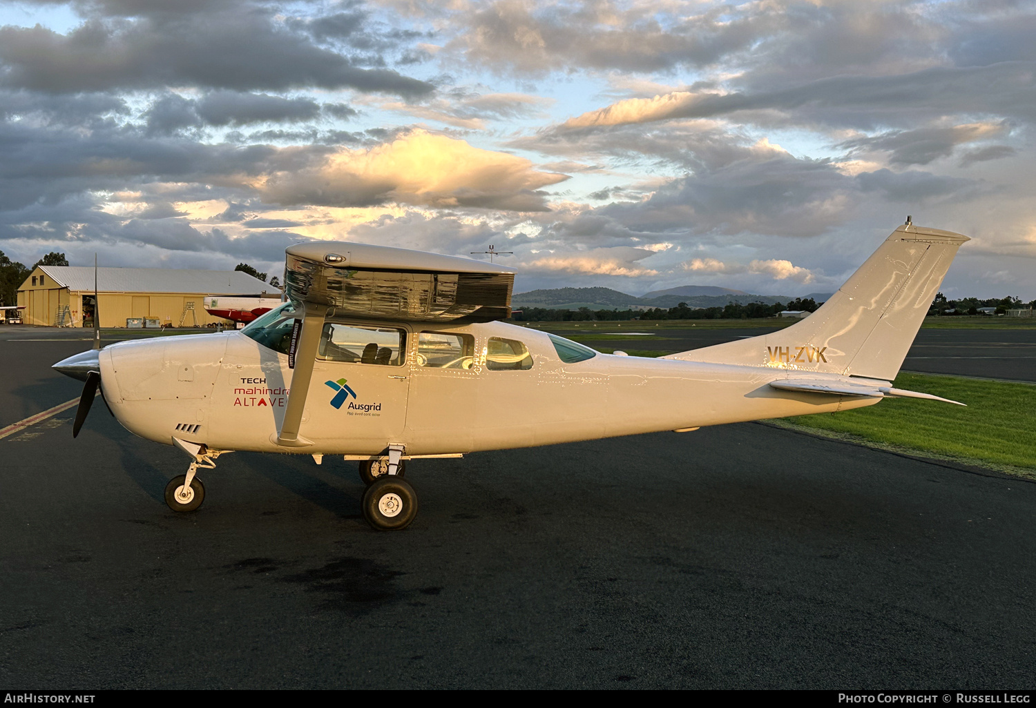 Aircraft Photo of VH-ZVK | Cessna U206E Stationair | Ausgrid | AirHistory.net #804730