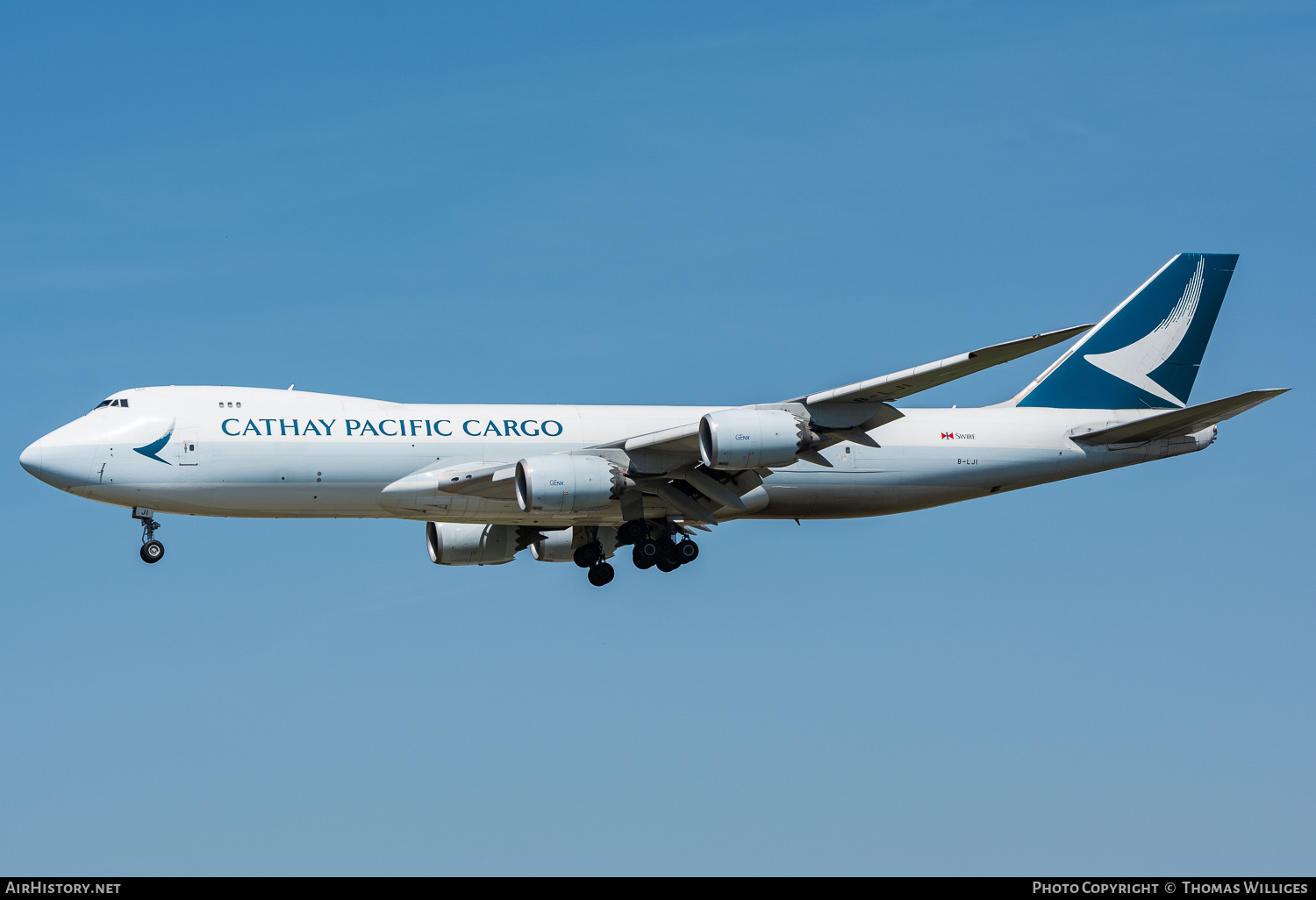 Aircraft Photo of B-LJI | Boeing 747-867F/SCD | Cathay Pacific Airways Cargo | AirHistory.net #804739