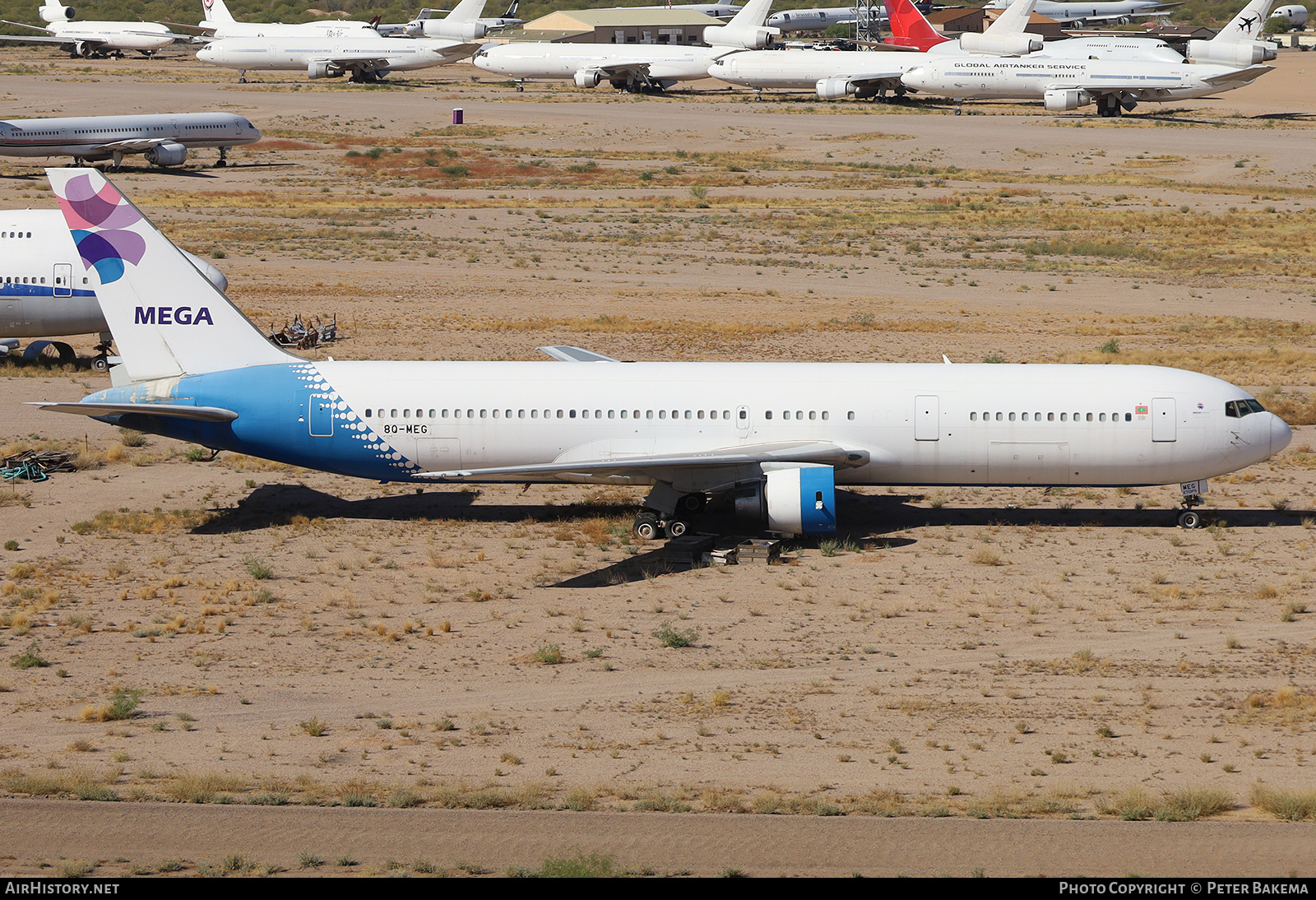 Aircraft Photo of N183HK / 8Q-MEG | Boeing 767-3P6/ER | Mega Maldives Airlines | AirHistory.net #804747