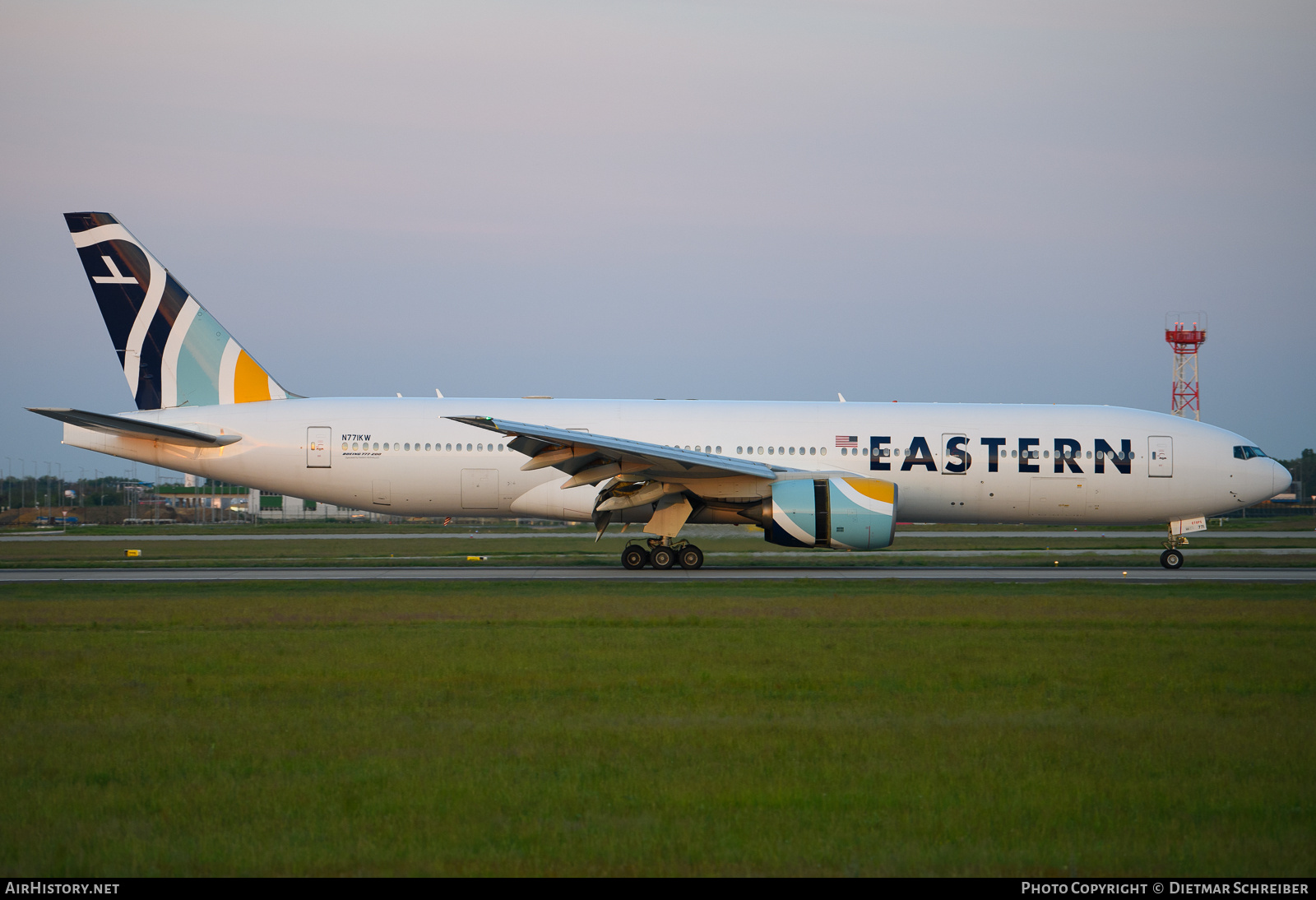 Aircraft Photo of N771KW | Boeing 777-212/ER | Eastern Airlines | AirHistory.net #804752