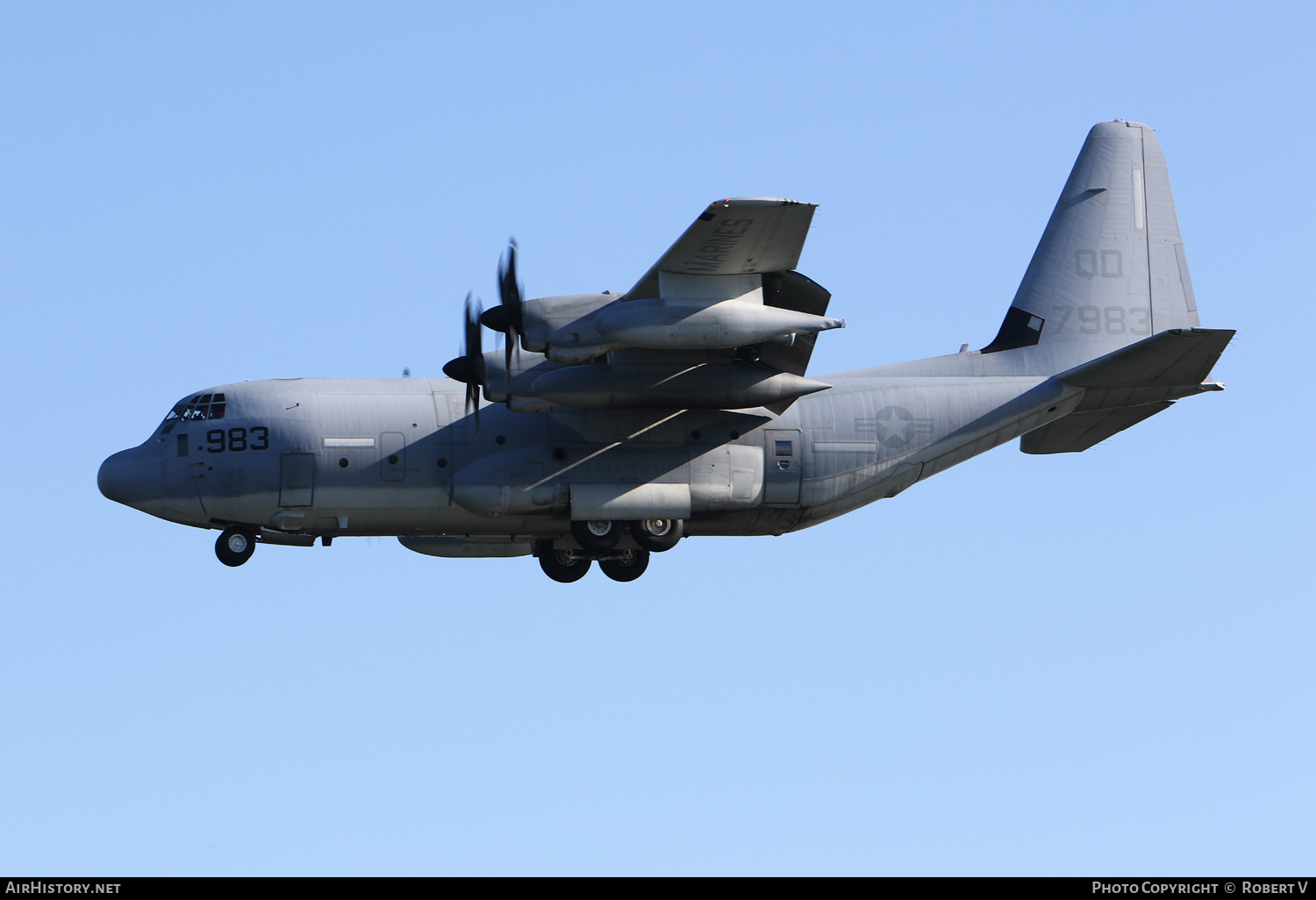 Aircraft Photo of 167983 / 7983 | Lockheed Martin KC-130J Hercules | USA - Marines | AirHistory.net #804763