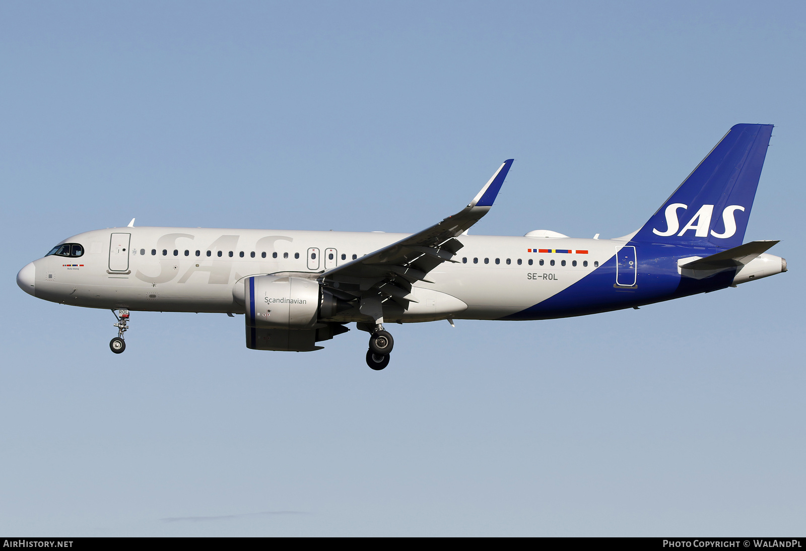 Aircraft Photo of SE-ROL | Airbus A320-251N | Scandinavian Airlines - SAS | AirHistory.net #804789