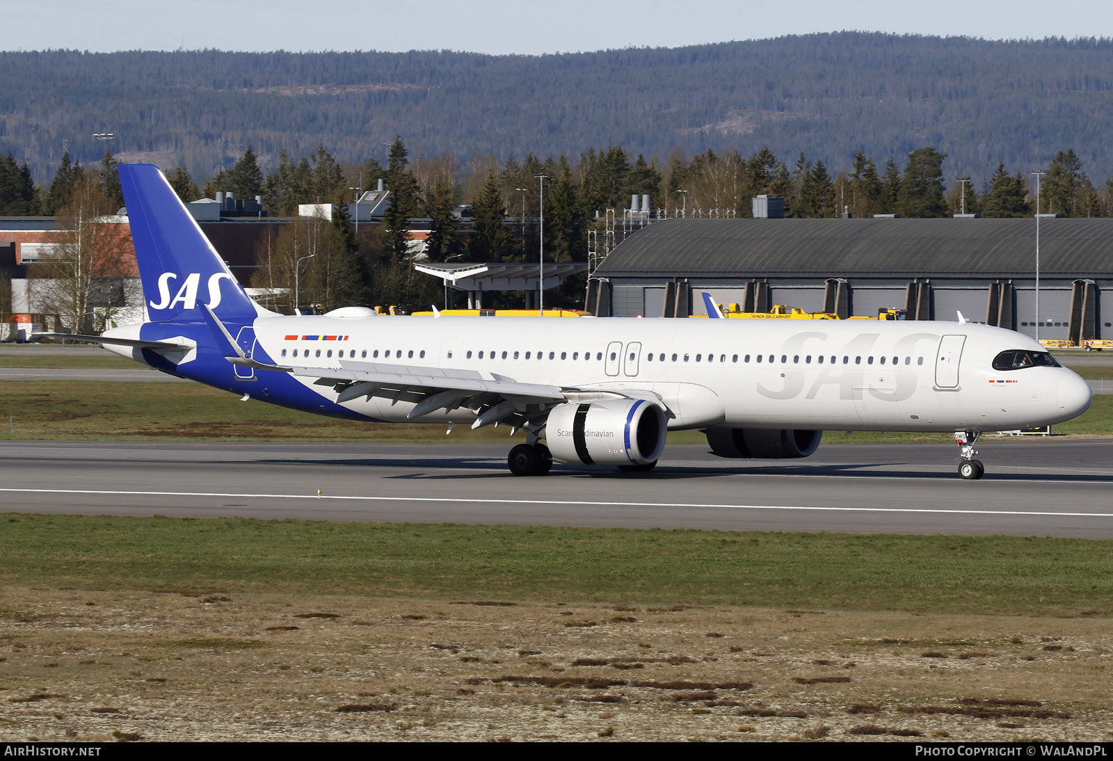 Aircraft Photo of SE-DMS | Airbus A321-253NX | Scandinavian Airlines - SAS | AirHistory.net #804792