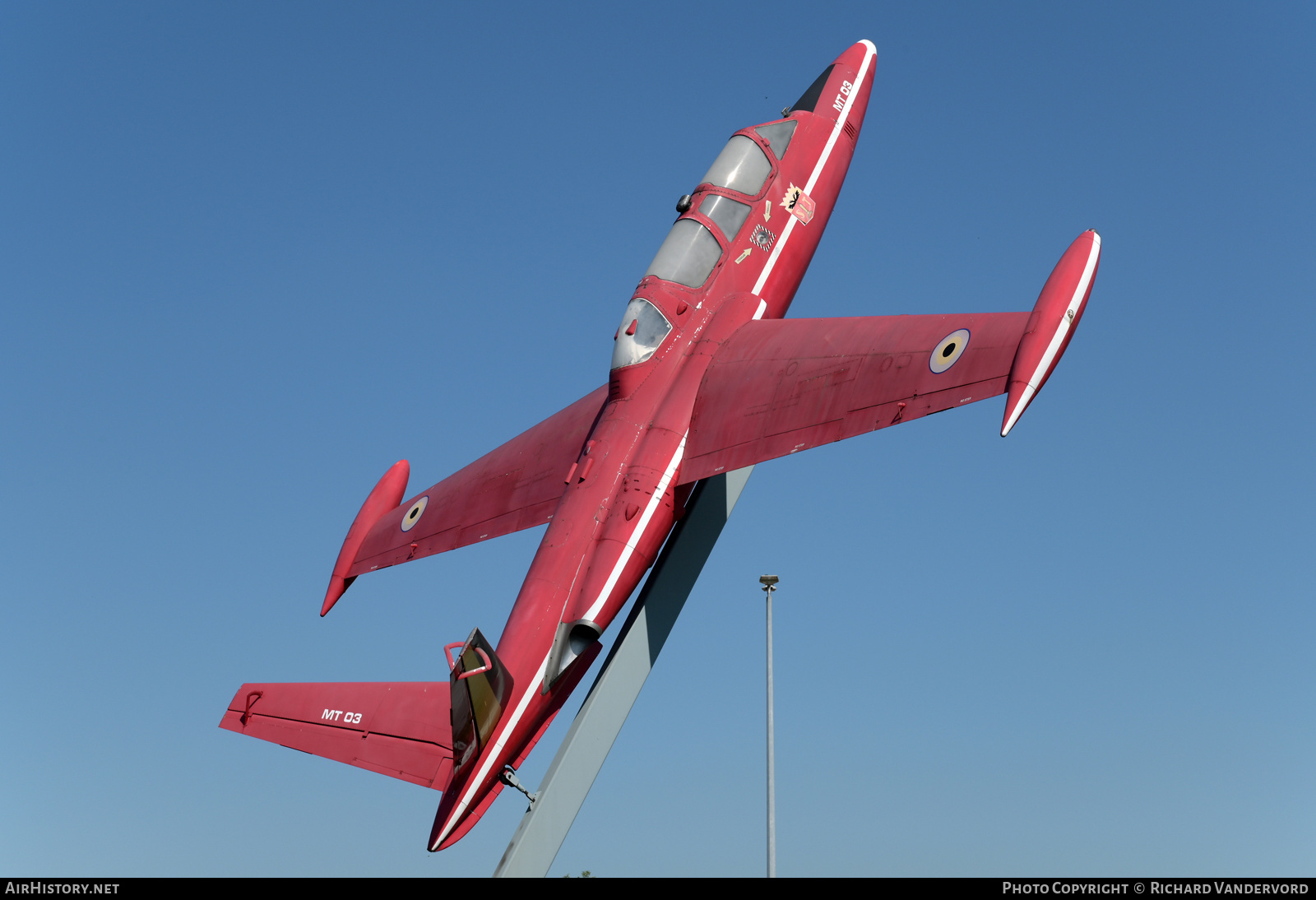 Aircraft Photo of MT 03 | Fouga CM-170R Magister | Belgium - Air Force | AirHistory.net #804806