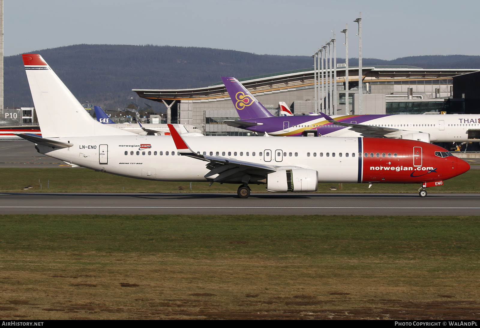 Aircraft Photo of LN-ENO | Boeing 737-800 | Norwegian | AirHistory.net #804807