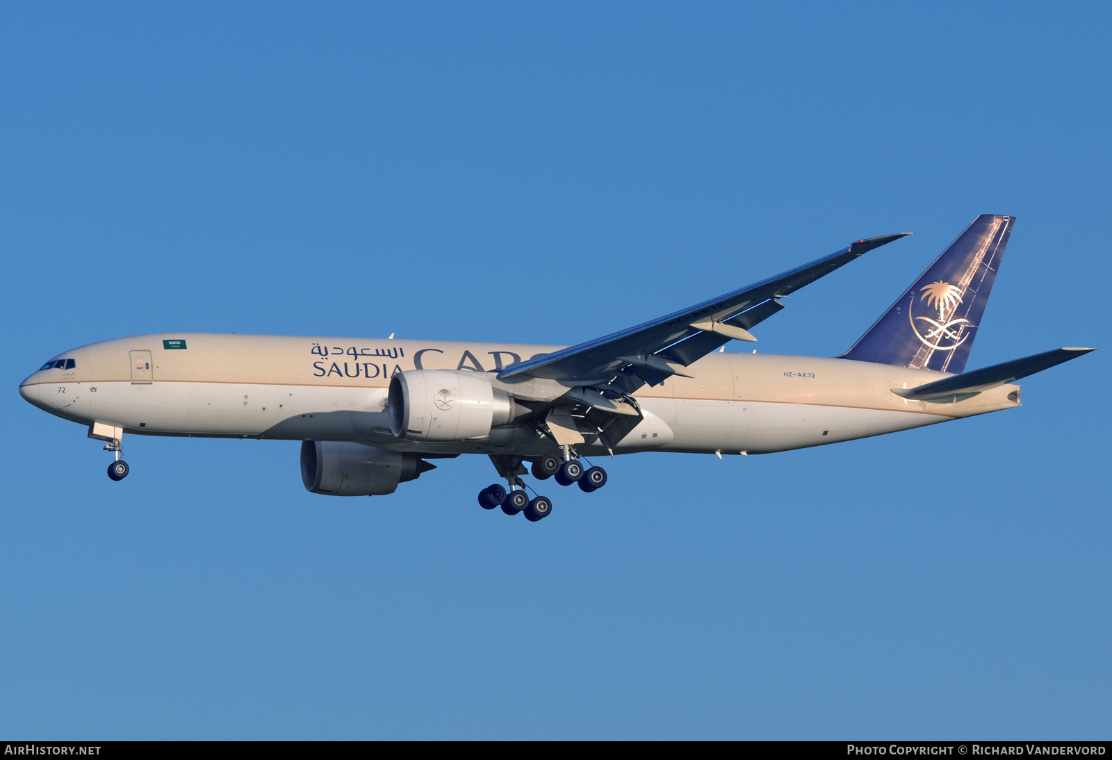 Aircraft Photo of HZ-AK72 | Boeing 777-FFG | Saudia - Saudi Arabian Airlines Cargo | AirHistory.net #804821