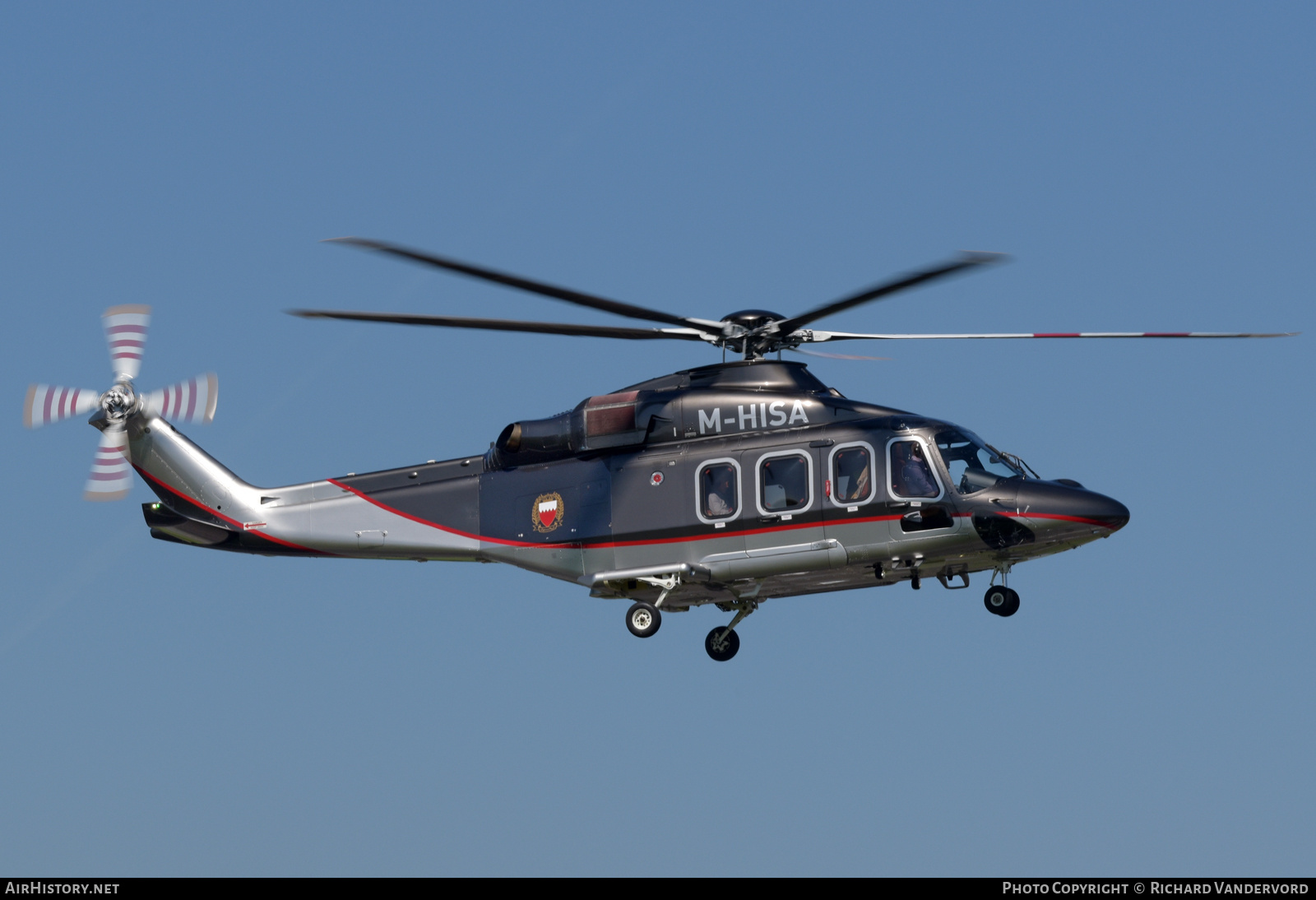 Aircraft Photo of M-HISA | AgustaWestland AW-139 | Bahrain Royal Flight | AirHistory.net #804823
