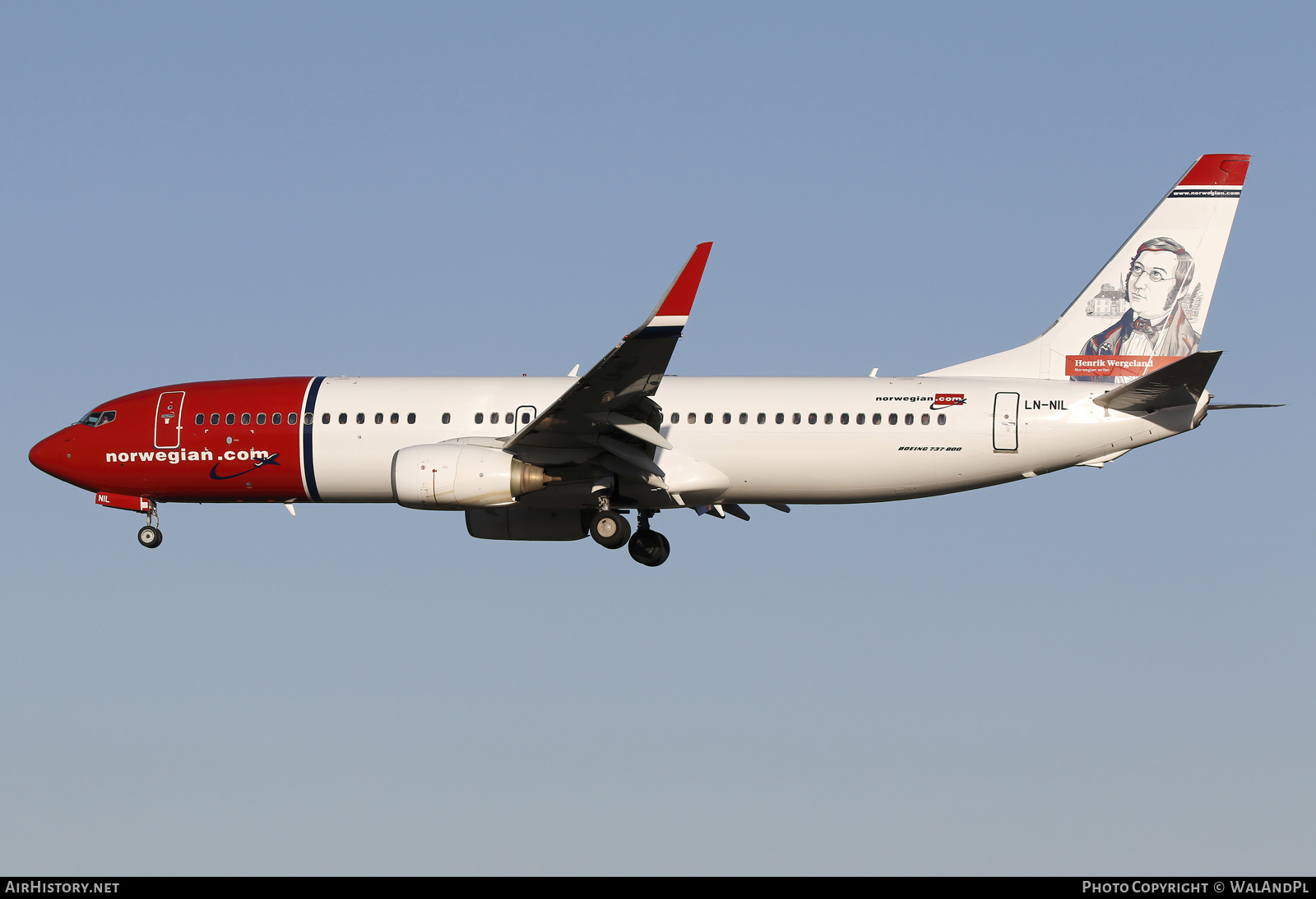 Aircraft Photo of LN-NIL | Boeing 737-8KN | Norwegian | AirHistory.net #804827