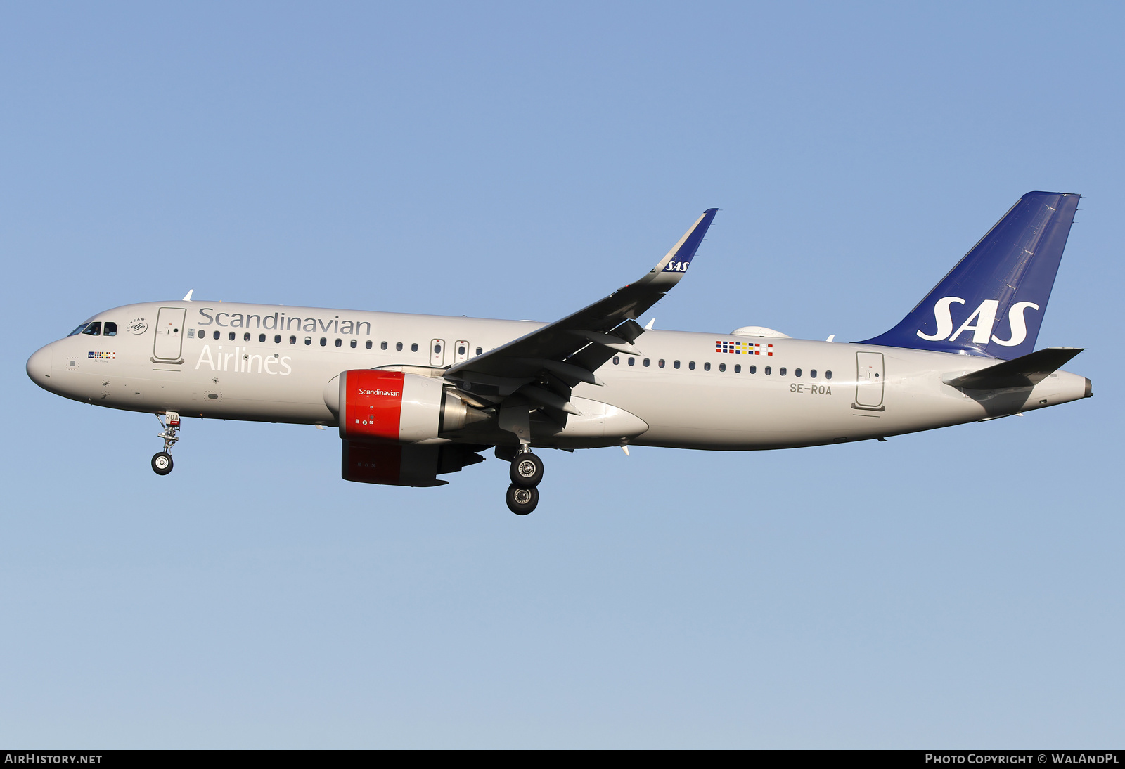 Aircraft Photo of SE-ROA | Airbus A320-251N | Scandinavian Airlines - SAS | AirHistory.net #804832