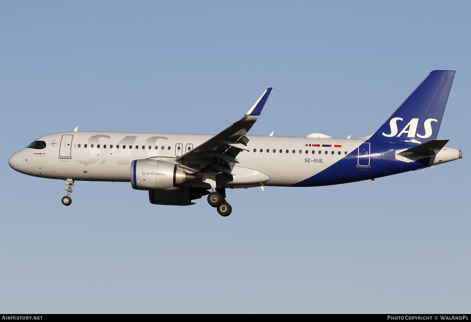 Aircraft Photo of SE-RUE | Airbus A320-251N | Scandinavian Airlines - SAS | AirHistory.net #804835