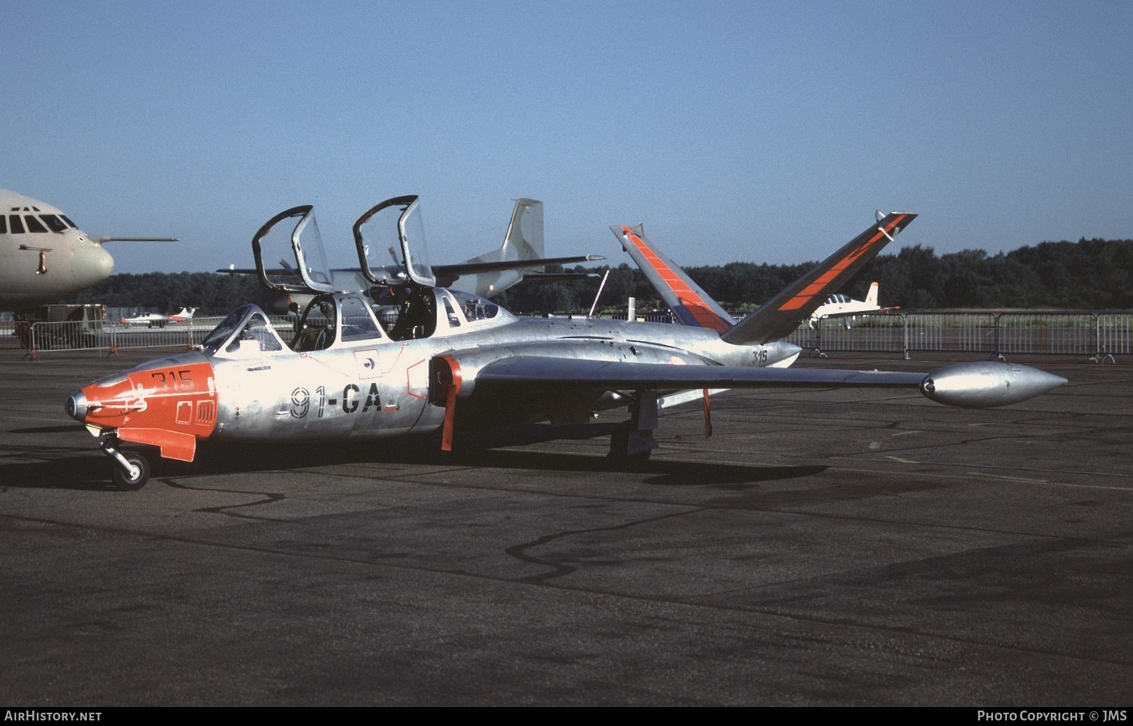 Aircraft Photo of 315 | Fouga CM-170R Magister | France - Air Force | AirHistory.net #804850