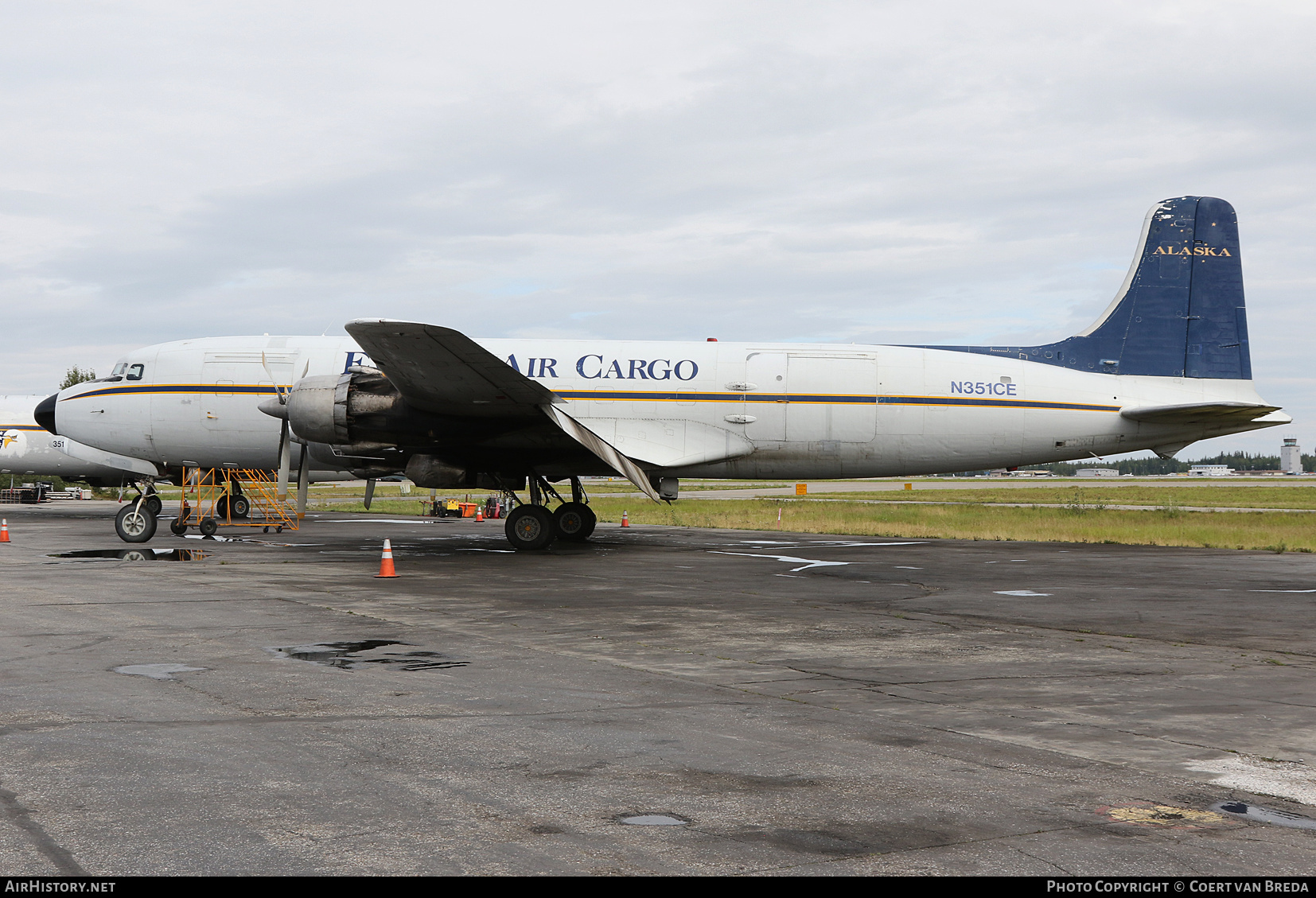 Aircraft Photo of N351CE | Douglas C-118A Liftmaster | Everts Air Cargo | AirHistory.net #804856