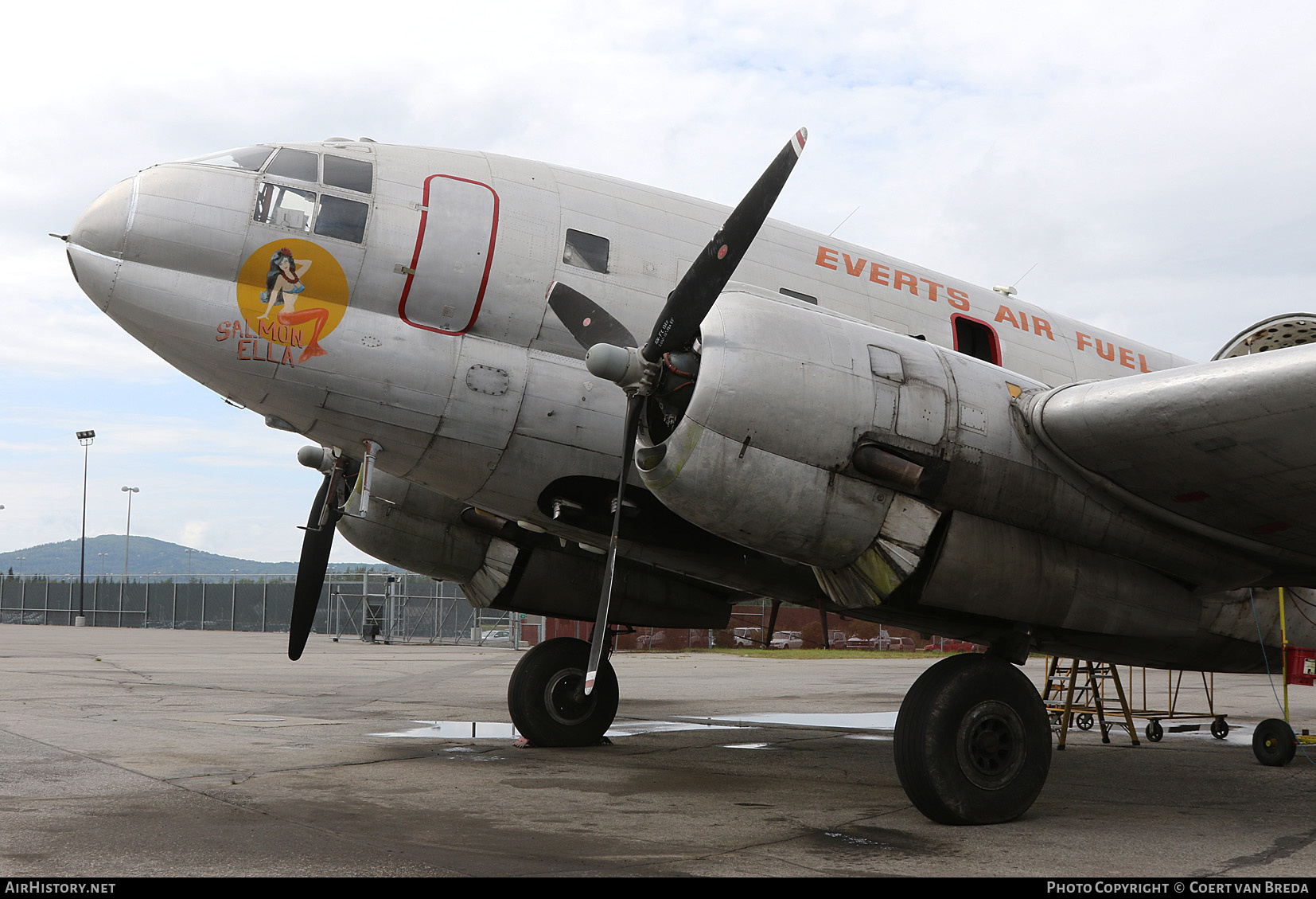 Aircraft Photo of N1822M | Curtiss C-46F Commando | Everts Air Fuel | AirHistory.net #804868