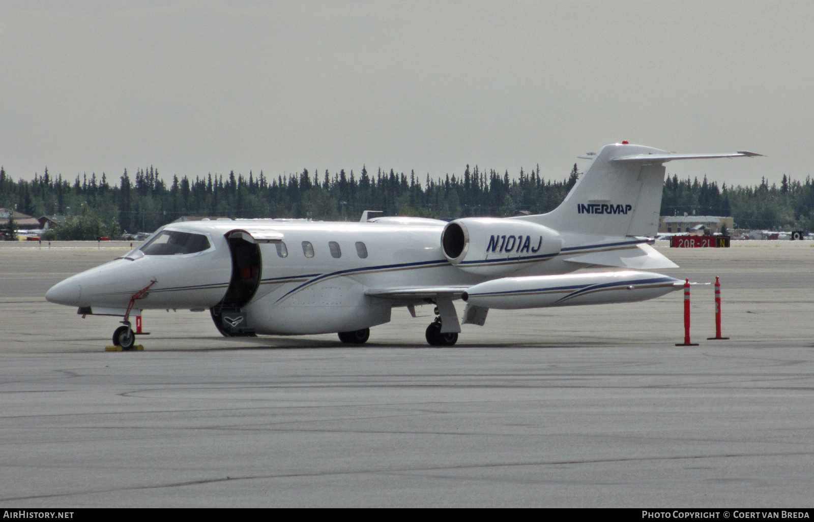 Aircraft Photo of N101AJ | Gates Learjet 36 | Intermap | AirHistory.net #804874