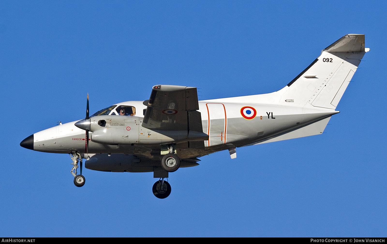 Aircraft Photo of 092 | Embraer EMB-121AA Xingu | France - Air Force | AirHistory.net #804884