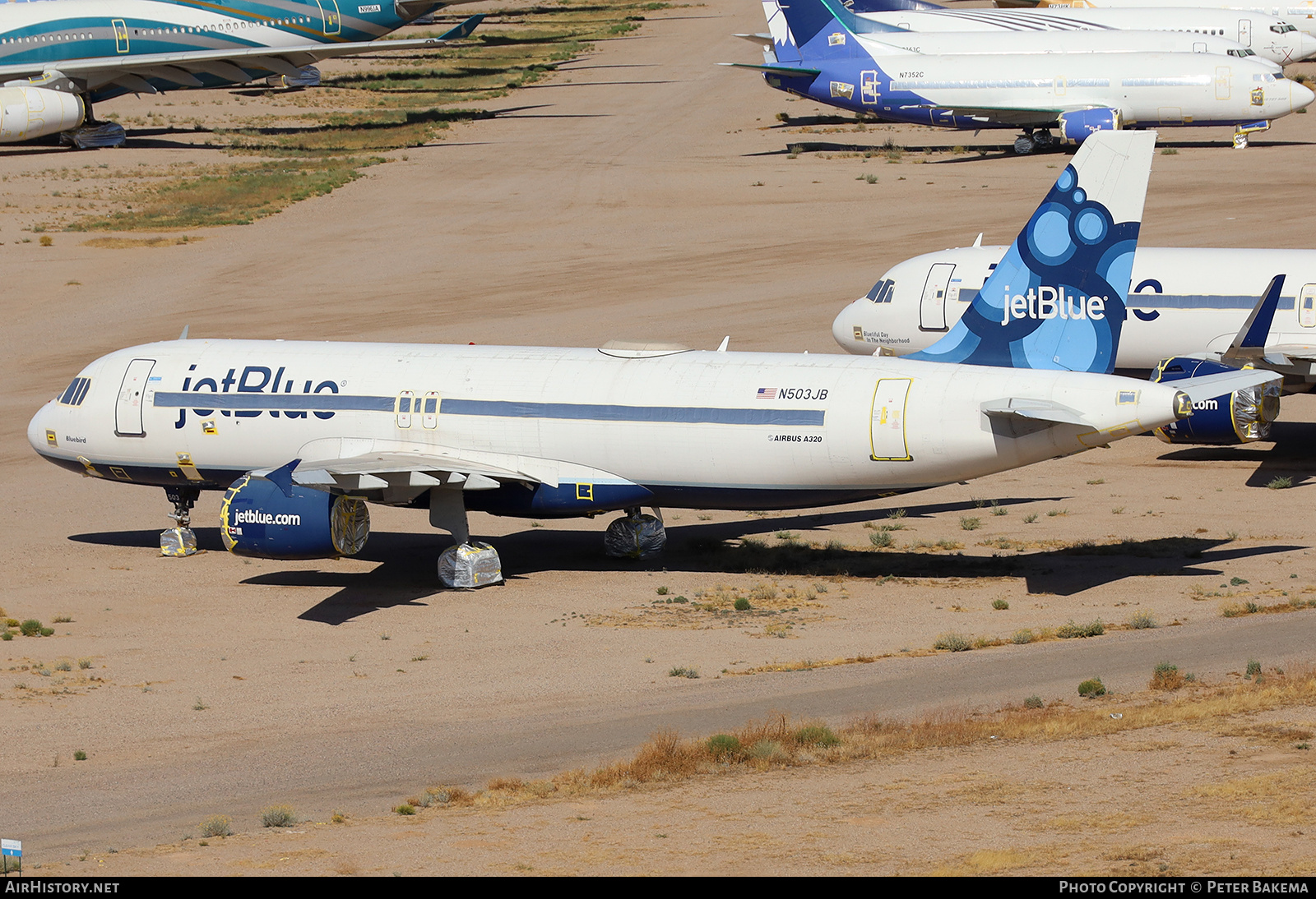 Aircraft Photo of N503JB | Airbus A320-232 | JetBlue Airways | AirHistory.net #804888