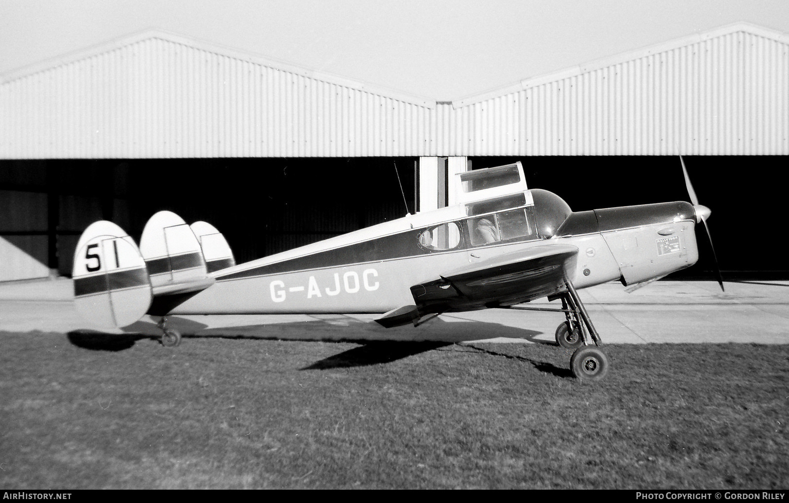 Aircraft Photo of G-AJOC | Miles M.38 Messenger 2A | AirHistory.net #804907