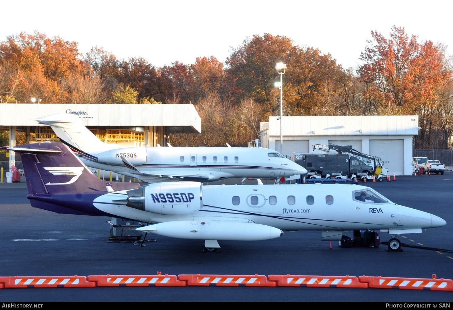 Aircraft Photo of N995DP | Gates Learjet 35A | REVA | AirHistory.net #804934