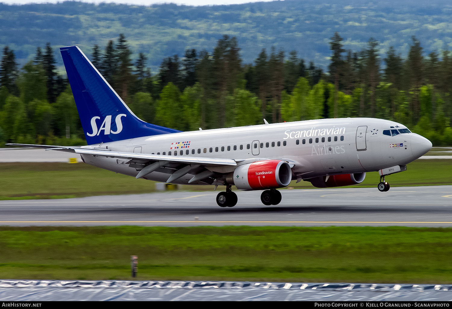 Aircraft Photo of LN-RPU | Boeing 737-683 | Scandinavian Airlines - SAS | AirHistory.net #804936