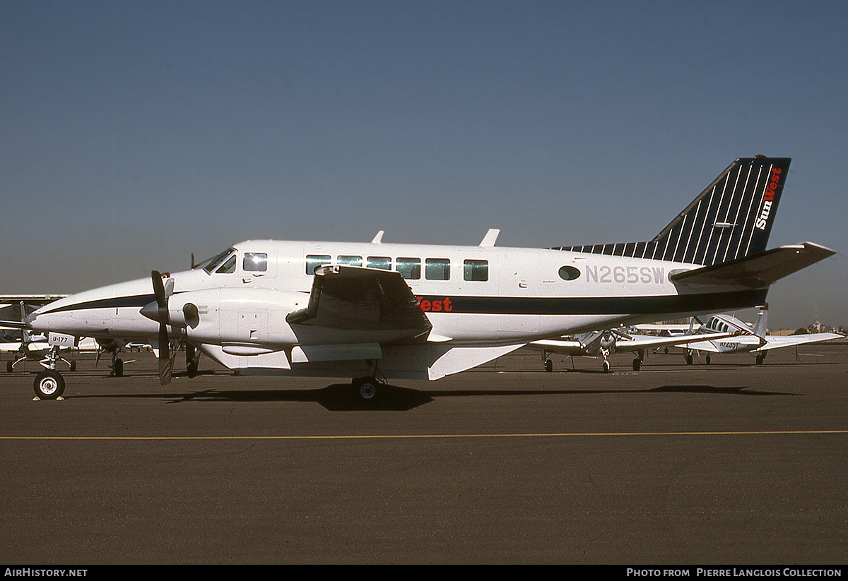 Aircraft Photo of N265SW | Beech C99 Airliner | Sun West Airlines | AirHistory.net #804937