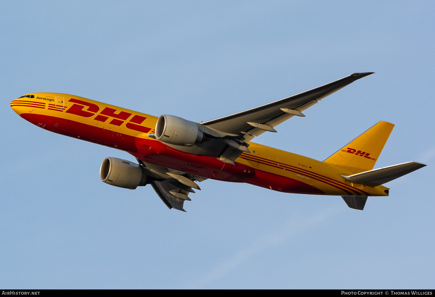 Aircraft Photo of D-AALS | Boeing 777-F | DHL International | AirHistory.net #804949