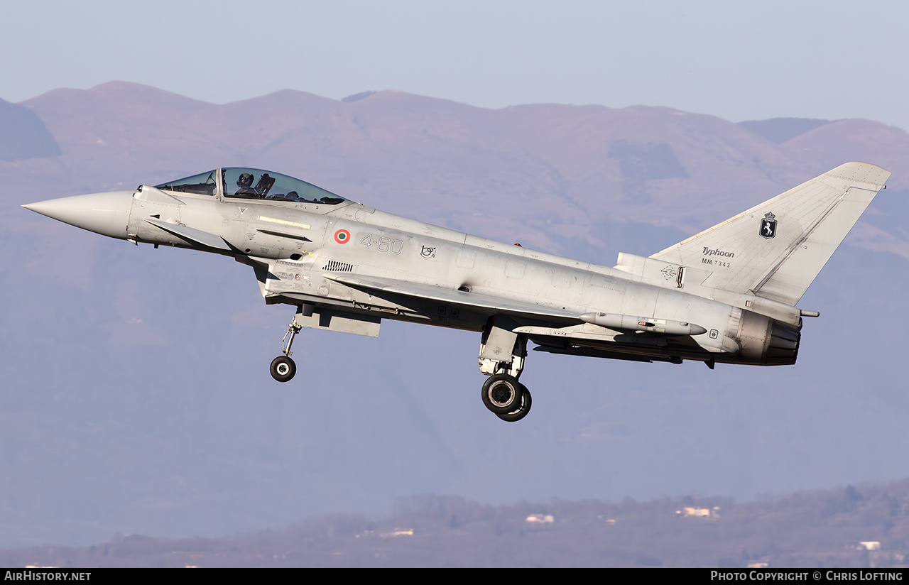 Aircraft Photo of MM7343 | Eurofighter EF-2000 Typhoon S | Italy - Air Force | AirHistory.net #804951