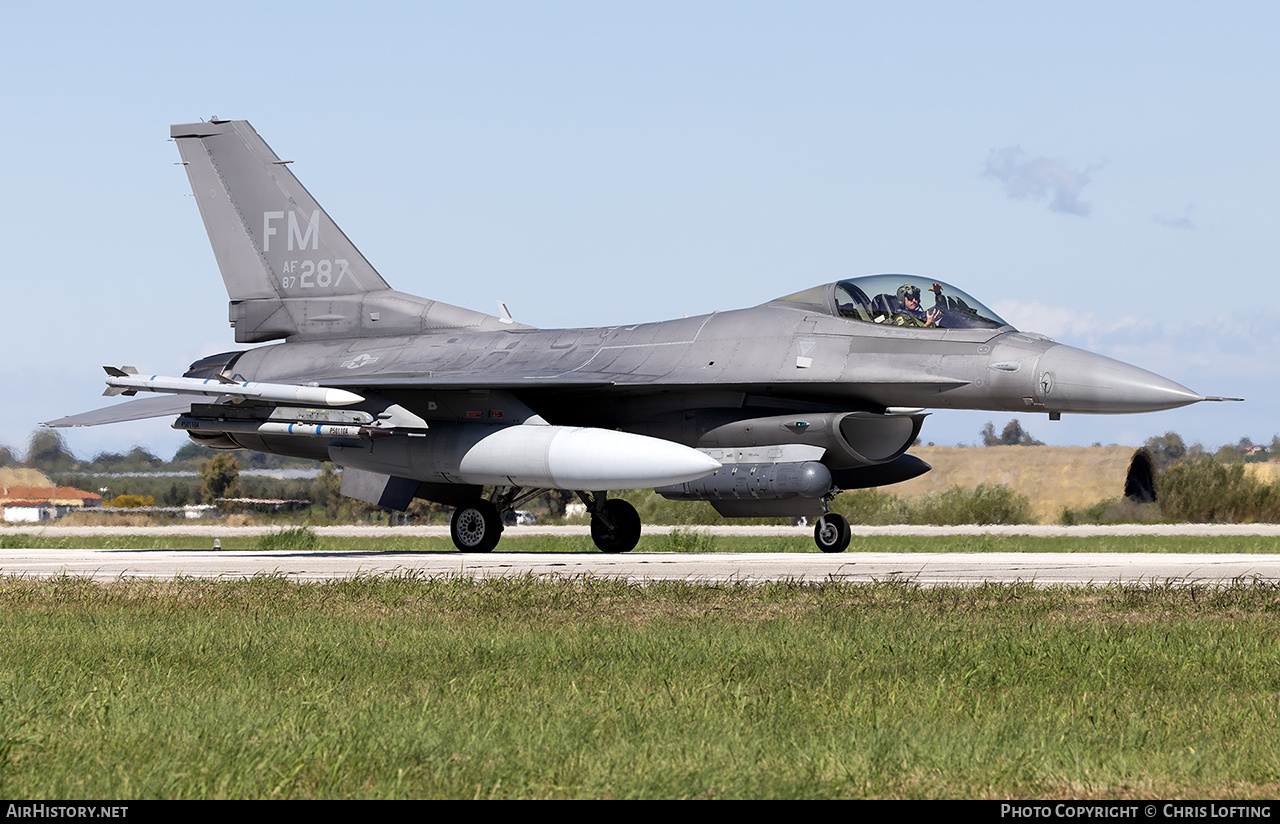 Aircraft Photo of 87-0287 / AF87-287 | General Dynamics F-16C Fighting Falcon | USA - Air Force | AirHistory.net #804961