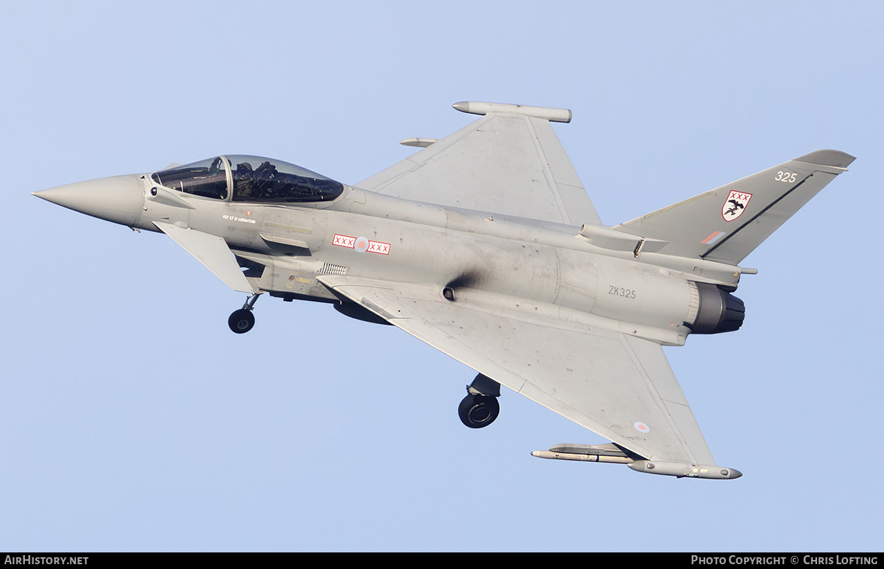 Aircraft Photo of ZK325 | Eurofighter EF-2000 Typhoon FGR4 | UK - Air Force | AirHistory.net #804970